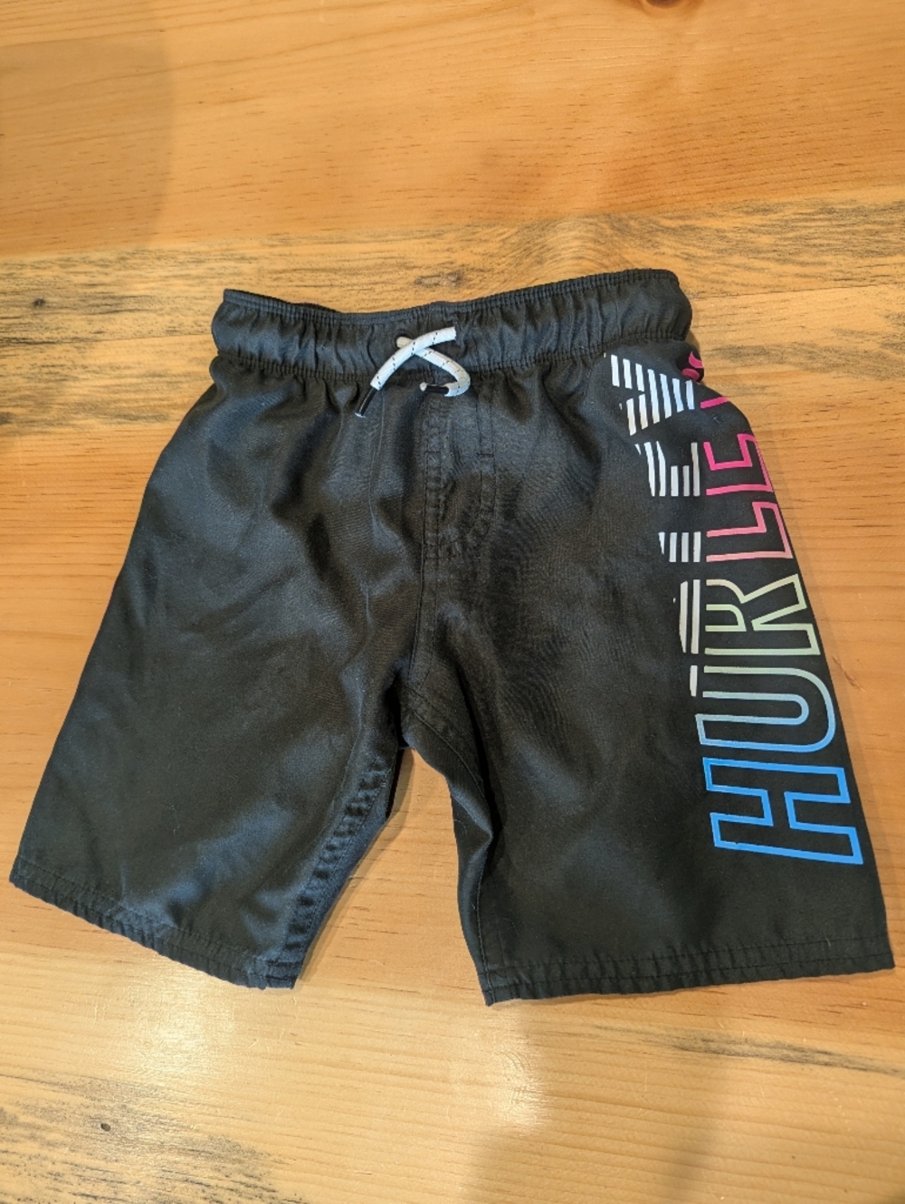 Hurley Black Boys Swim Trunks Sz 5